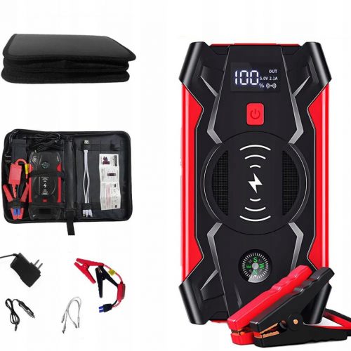  Potente Jump Starter Booster 12v Powerbank 20000mAh 800A Torcia di avviamento