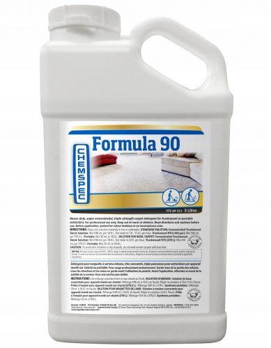 Chemspec Formula 90 liquido detergente per moquette e tappezzeria 5 l