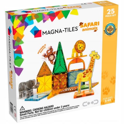  Magna-Tiles Safari Animals blocchi magnetici 25 pz.