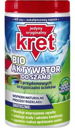  Kret BIO attivatore in polvere per fosse settiche, 1 kg