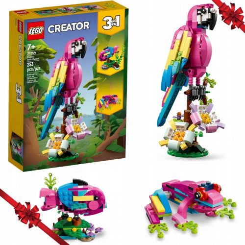  LEGO Creator 100111 LEGO Creator 3 in 1 Pappagallo esotico 3in1 BLOCCHI lego BLOCCHI UCCELLO PESCE