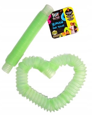  TUBI POP FIDGET sensoriali GLOW JUMBO