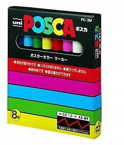  Pennarelli Posca 8 pz.