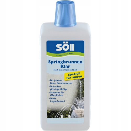  SOLL SPRINGBRUNNEN KLAR 1 L AGENTE FONTANA