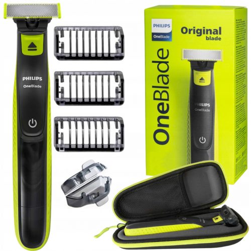  RASOIO REGOLATORE BARBA PHILIPS ONEBLADE CLIMER + CUSTODIA