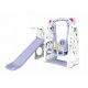 Parco giochi per bambini Altalena + Scivolo 3in1 Orsacchiotto Blu CHD-101W