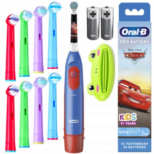  Set spazzolino elettrico per auto Oral-B Kids 3+