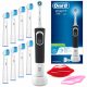  Spazzolino elettrico Oral-B D100 Vitality Cross Action nero + 2 altri prodotti