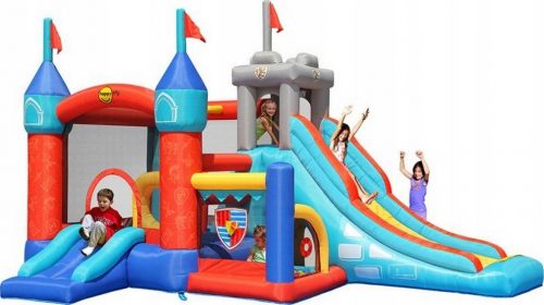 PISCINA TRAMPOLINO BOBBLE CASTLE 13in1 2 SCIVOLI