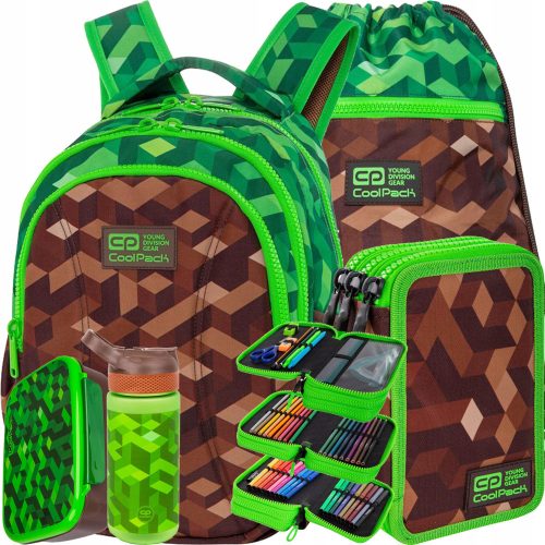  Zaino scuola multiscomparto CoolPack C48199 City Jungle 21 anni