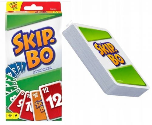  SKIP BO SKIP-BO gioco di carte ramino mattel