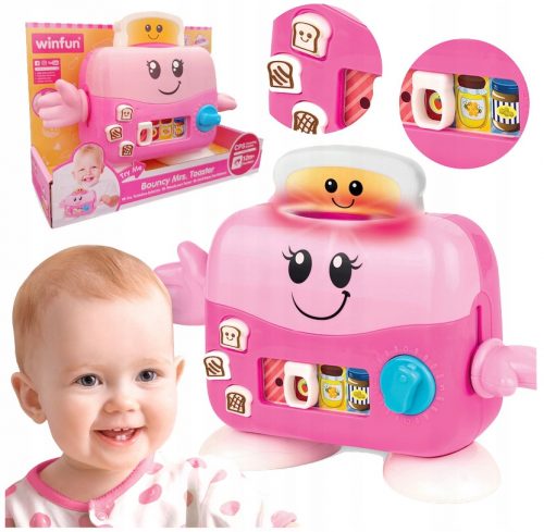  Tostapane allegro Rosa 00753G Smily Play