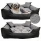  Box per cani Cuccia impermeabile ECCO Vari colori beige, nero, sfumature di grigio 115 cm x 95 cm