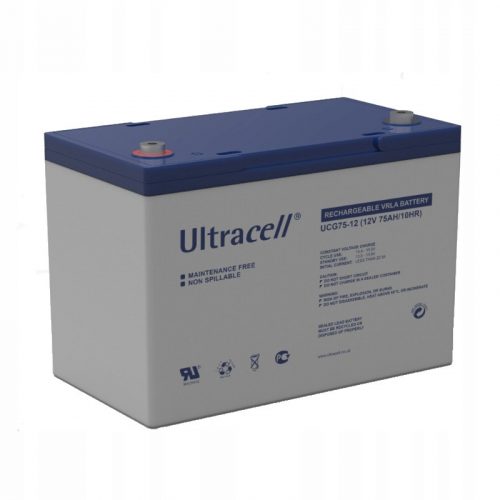 Accumulatore Ultracell GEL UCG 12V 75Ah