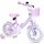  Bicicletta Enero PRINCESS 12" Bianco, Viola