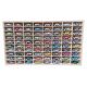  Scaffale per molle, macchinine Hot Wheels, Capiente organizer da 80 posti