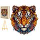  PUZZLE IN LEGNO GRANDE 300 PEZZI TIGRE IN SCATOLA DI LEGNO