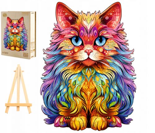  Puzzle Pasjo24 puzzle in legno 300 pezzi GRANDE PUZZLE IN LEGNO 230 ELEMENTI GATTO PERSIANO IN SCATOLA DI LEGNO puzzle in legno K441