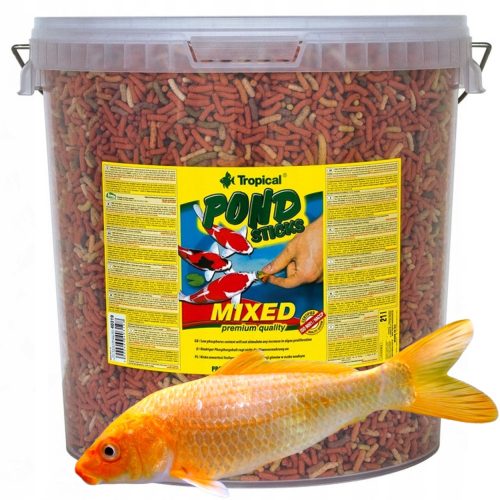  Tropical Pond Sticks Mangime misto per pesci 21 l