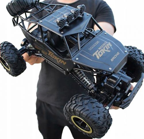  OFF-ROAD RC RC CAR 4x4 METAL AUTO con telecomando Batteria GRANDE