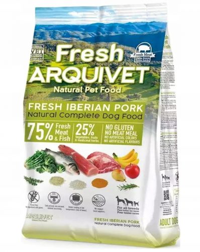  Arquivet Alimento fresco secco di suino 2,5 kg