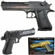  METAL BB GUN REPLICA DESERT EAGLE SOLID HEAVY ASG AIRSOFT + Libro di adesivi, fumetto Shop_lolki