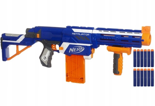  FUCILE NERF PISTOLA RETALIATOR JUNIOR 98696 FACILE RICARICA