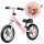  Kidwell Rebel Balance Bike 12" Rosa + Campanello Meccanico Nickelodeon PAW PATROL Ragazze 55 mm