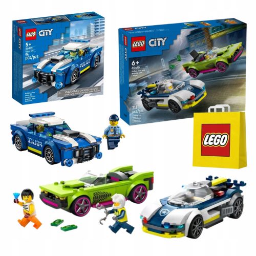  LEGO City 60312 Auto della Polizia + 2 altri prodotti