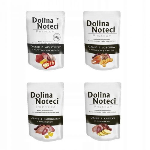  DOLINA NOTECI Alimento per cani Mix di Gusti 20x100g