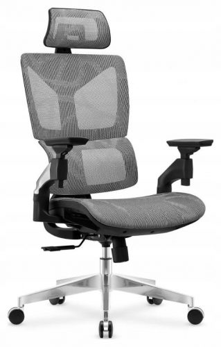  Sedia da gaming Markadler Expert 8.5, tessuto grigio