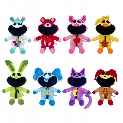  Smiling Critters Peluche Hopscotch CatNap 8PCS