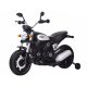  Batteria Naked Moto 2 Motori Batteria 6V Suoni Luce Nera