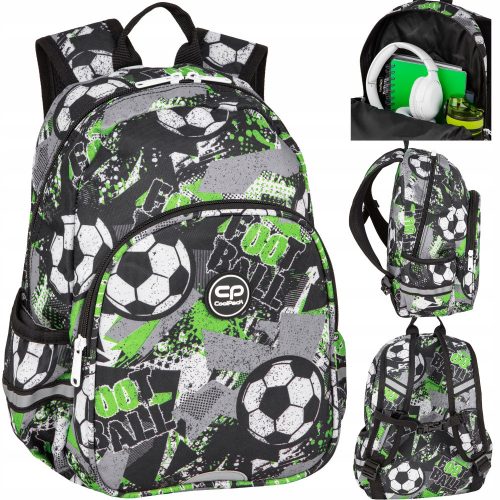  ZAINO VIAGGIO SCOLASTICO COOLPACK CALCIO