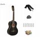  CHITARRA CLASSICA SIVIGLIA 4/4 NERA MAT + REGALI OMAGGIO