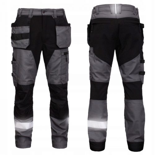 Pantaloni da lavoro elastici SUPER FORTI Durevoli Protettivi STRETCH A 4 VIE ULTRA!