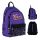 Zaino scuola multiscomparto Kite Shades of Purple, 19 anni