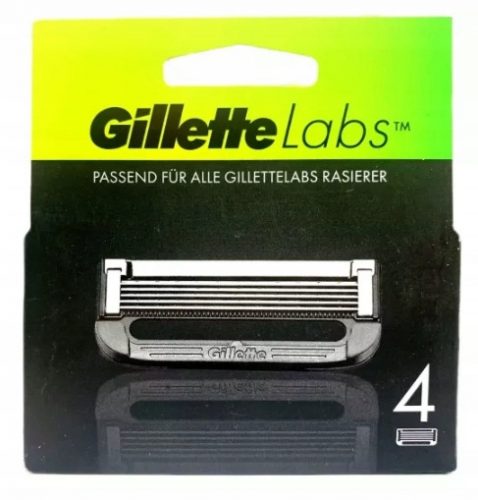  Cartucce per rasoio Gillette Labs 4 pz.