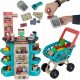  Carrello della spesa del supermercato, accessori per registratori di cassa, giocattolo per bambini, 47 pz