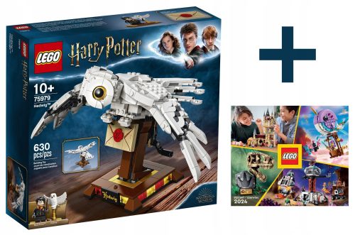  LEGO Harry Potter 75979 Edvige + CATALOGO LEGO 2024 NUOVO