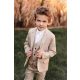  Abito elegante latte da bambino, beige chiaro, matrimonio 3 pezzi 134