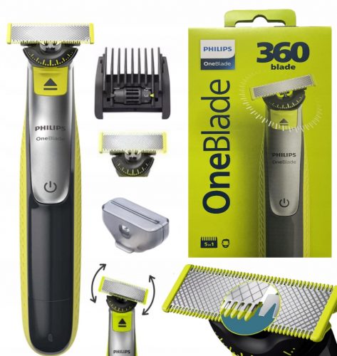  Rasoio Philips ONE BLADE 360 bocchetta 5 in 1