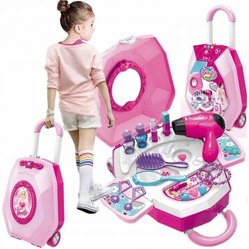  SET TRUCCO PER BAMBINE IN VALIGIA VESTITO ABITO SET COSMETICI