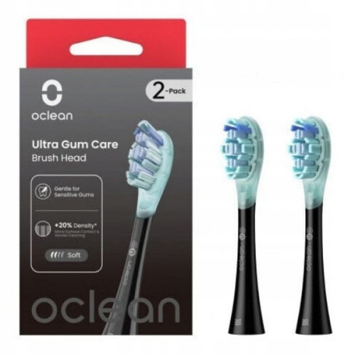  PUNTE PER SPAZZOLE SONIC OCLEAN ULTRA GUM CARE, NERO, 2 pz.