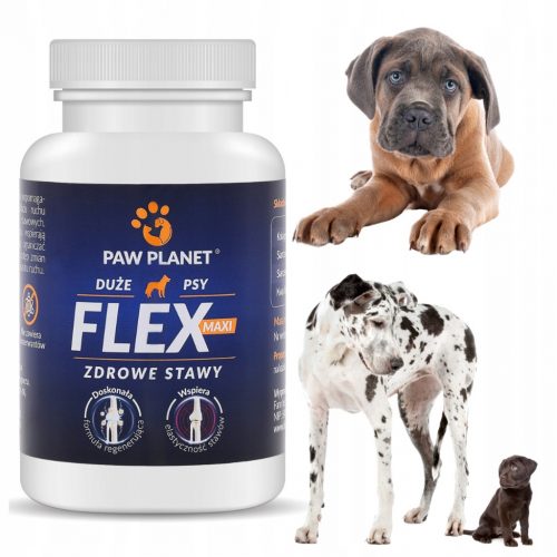  PAW PLANET FLEX COMPRESSE ARTICOLARI PER CANI COLLAGENE ACIDO IALURONICO 120 TAB