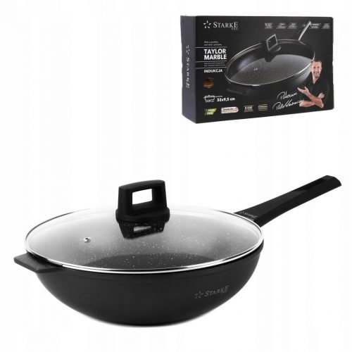  Padella Starke Pro Taylor Marble WOK larga 32 cm