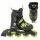  Pattini a rotelle per bambini K2 Raider neri 35-40(L)