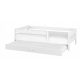  Letto per bambini SIMPLE MATRIMONIALE BABY BOO 160x80 BIANCO LISCIO