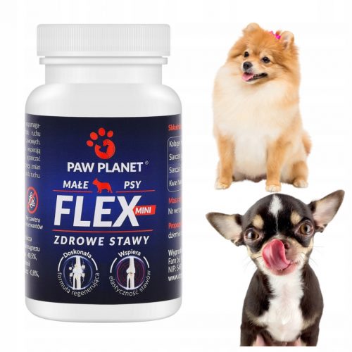  PAW PLANET FLEX MINI COMPRESSE PER ARTICOLAZIONI SANI PER CANI COLLAGENE ACIDO IALURONICO