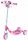  Monopattino a tre ruote Smoby 750167 Blu, Rosa